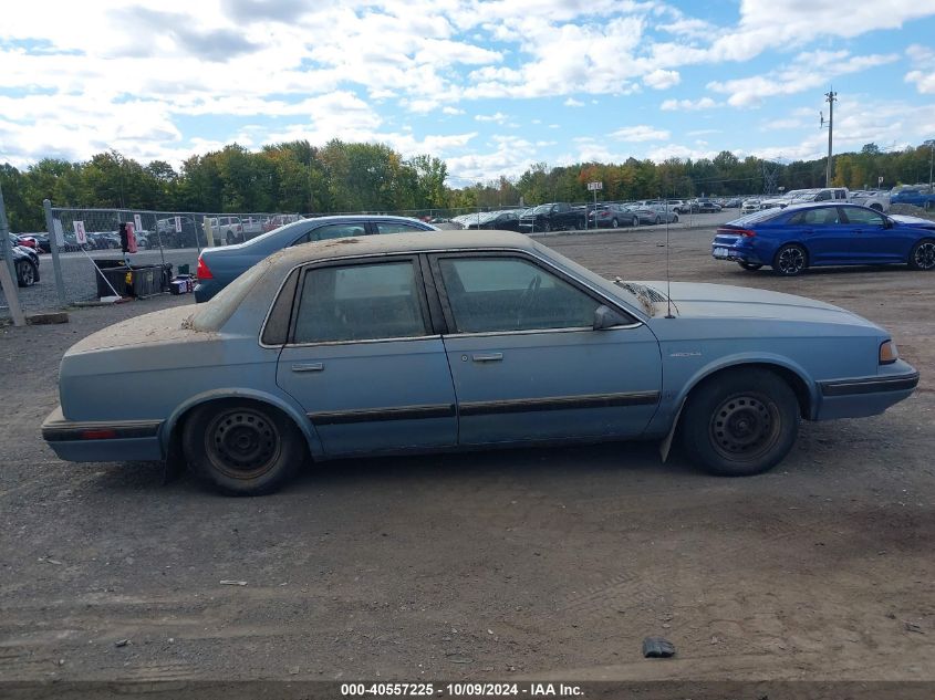 1991 Oldsmobile Cutlass Ciera VIN: 2G3AL54N1M2363913 Lot: 40557225