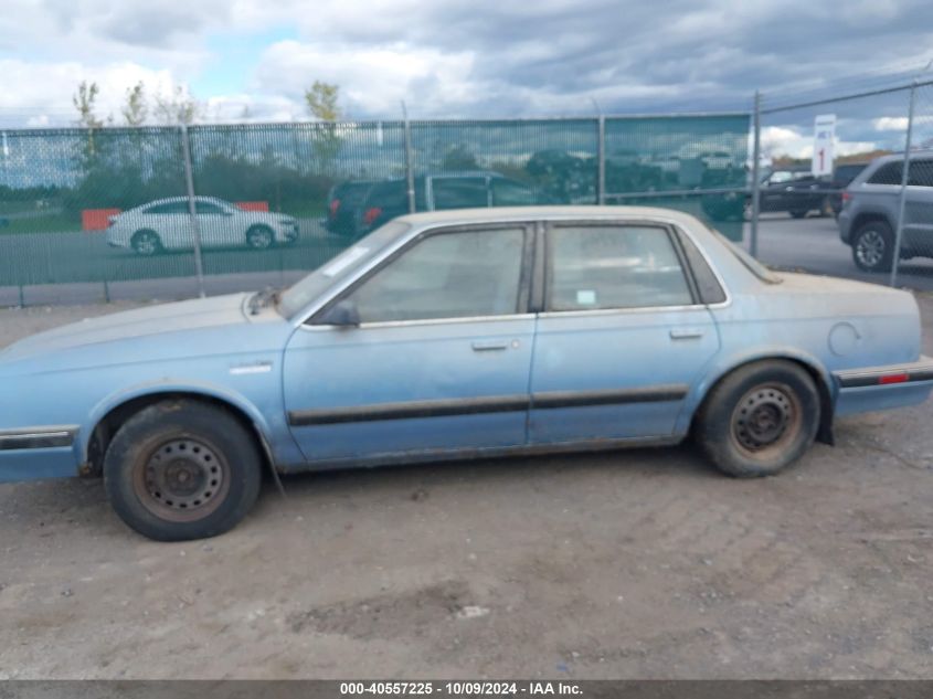 1991 Oldsmobile Cutlass Ciera VIN: 2G3AL54N1M2363913 Lot: 40557225