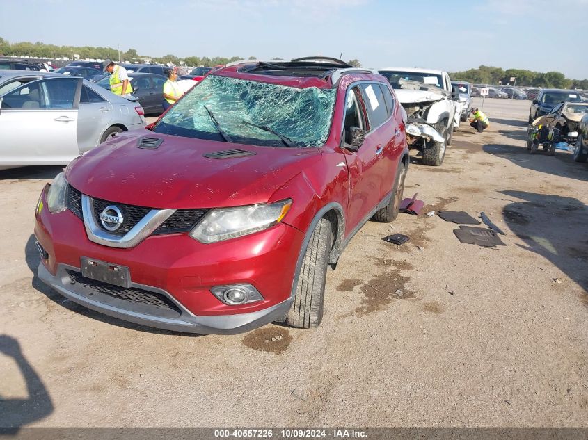 5N1AT2MV3FC874021 2015 NISSAN ROGUE - Image 2