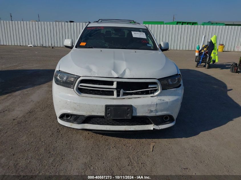 2018 Dodge Durango Gt Awd VIN: 1C4RDJDG9JC142338 Lot: 40557273