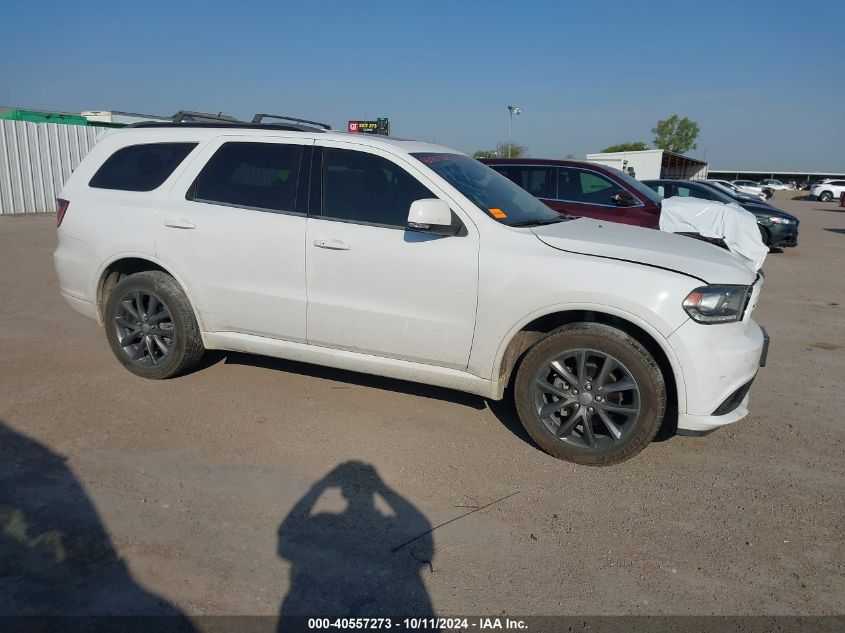 2018 Dodge Durango Gt Awd VIN: 1C4RDJDG9JC142338 Lot: 40557273