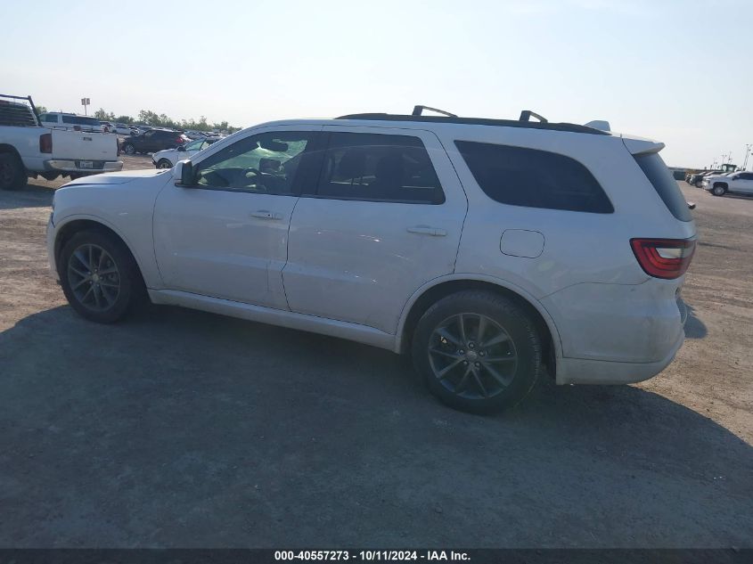 2018 Dodge Durango Gt Awd VIN: 1C4RDJDG9JC142338 Lot: 40557273