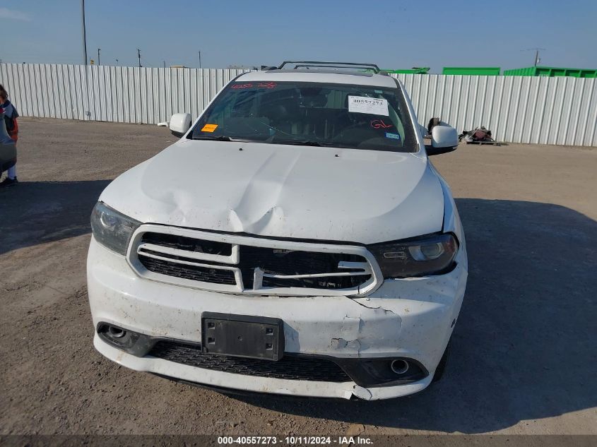 2018 Dodge Durango Gt Awd VIN: 1C4RDJDG9JC142338 Lot: 40557273