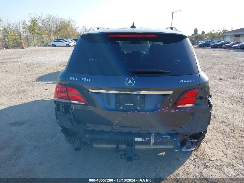 2016 Mercedes-Benz Gle 350 4Matic VIN: 4JGDA5HB1GA730808 Lot: 40557288