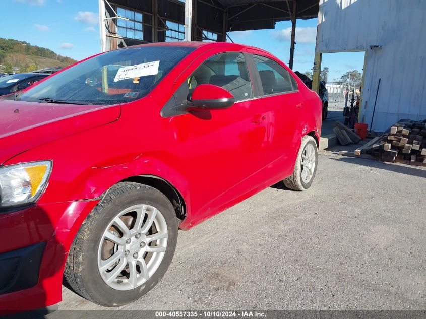 2013 Chevrolet Sonic Lt Auto VIN: 1G1JC5SG1D4181085 Lot: 40557335