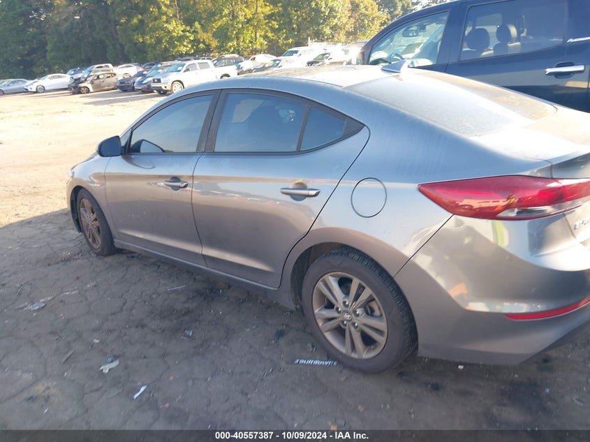 5NPD84LF4JH368896 2018 Hyundai Elantra Sel/Value/Limited