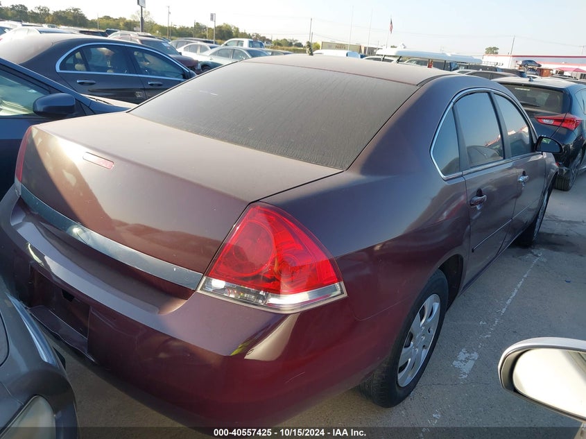 2008 CHEVROLET IMPALA auction photo 4