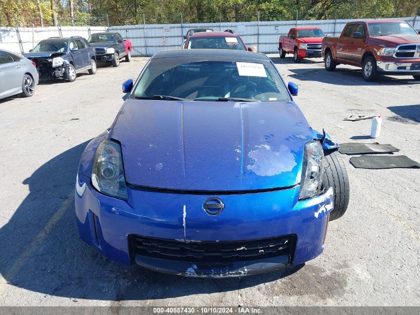 2006 Nissan 350Z Touring VIN: JN1AZ34D96M304408 Lot: 40557430