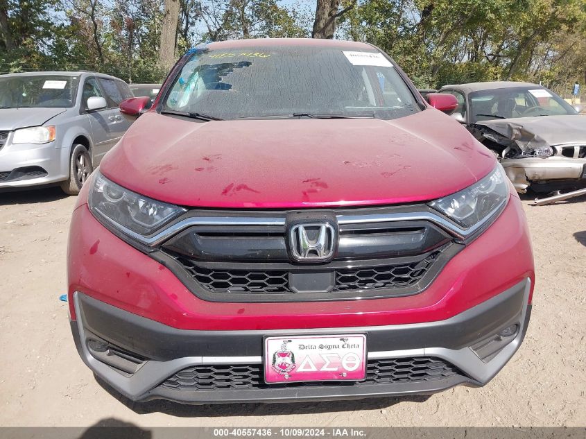 2022 Honda Cr-V Awd Ex-L VIN: 7FARW2H82NE021411 Lot: 40557436