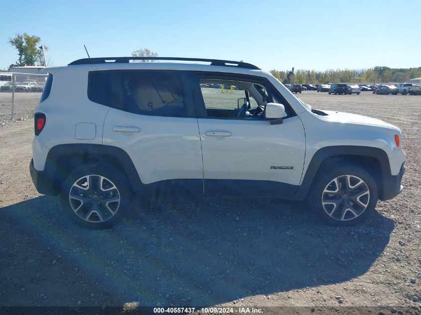 2018 Jeep Renegade Latitude 4X4 VIN: ZACCJBBB8JPJ51830 Lot: 40557437