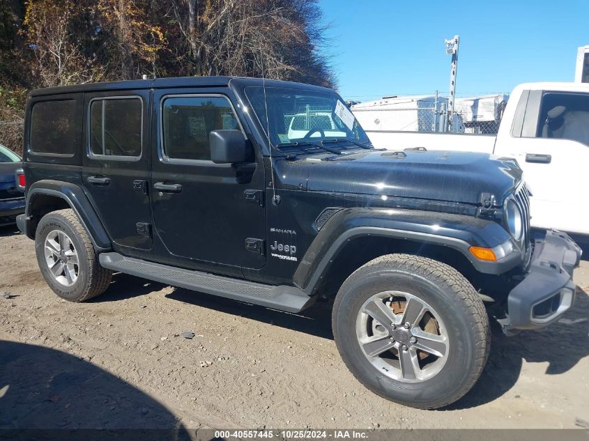 2021 Jeep Wrangler Unlimited Sahara VIN: 1C4HJXEN7MW864916 Lot: 40557445