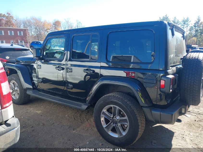 2021 Jeep Wrangler Unlimited Sahara VIN: 1C4HJXEN7MW864916 Lot: 40557445