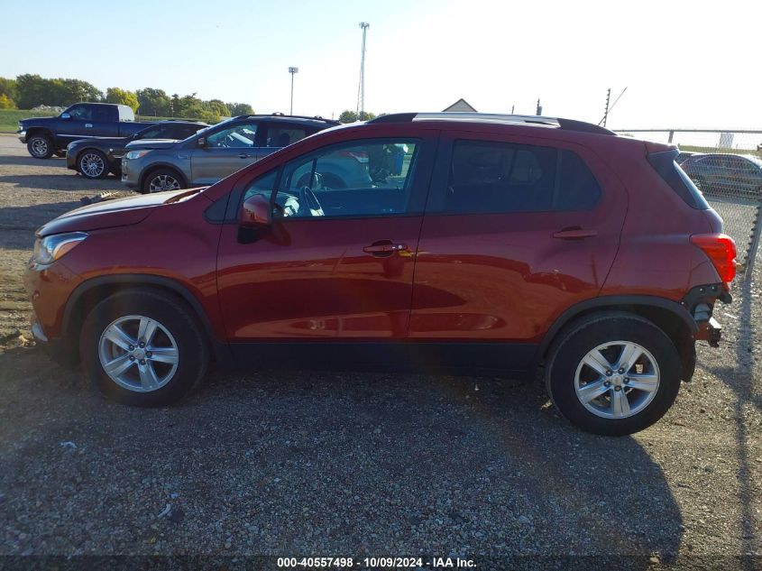 KL7CJLSB2MB319594 2021 Chevrolet Trax 1Lt