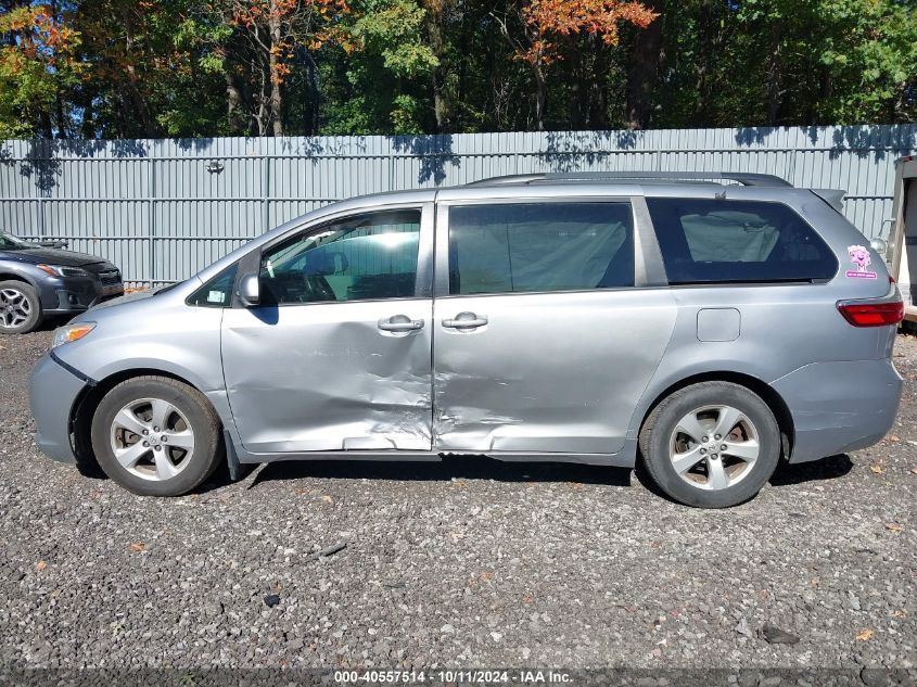 5TDKK3DC3GS705181 2016 Toyota Sienna Le 8 Passenger