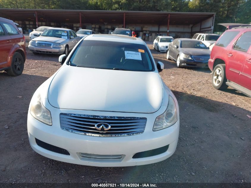 2008 Infiniti G35 Journey VIN: JNKBV61E28M201487 Lot: 40557521