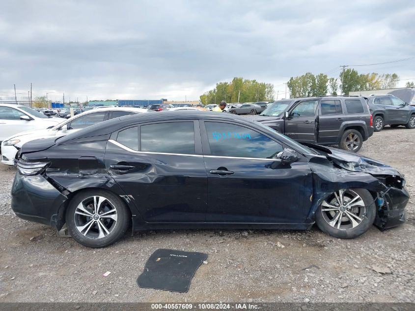 2020 Nissan Sentra Sv Xtronic Cvt VIN: 3N1AB8CV1LY285664 Lot: 40557609