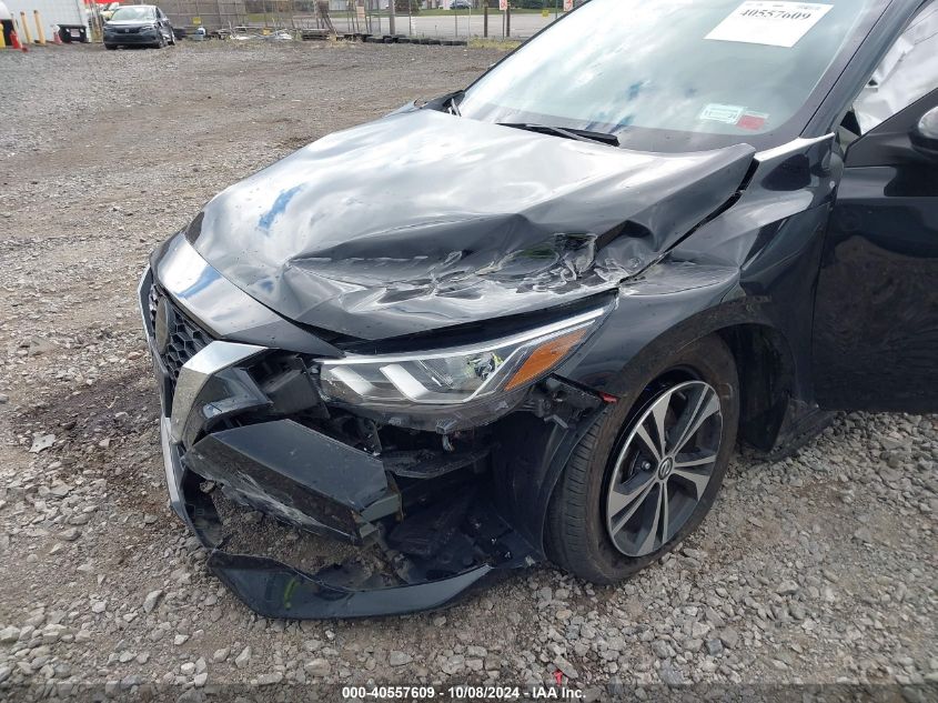 2020 Nissan Sentra Sv Xtronic Cvt VIN: 3N1AB8CV1LY285664 Lot: 40557609