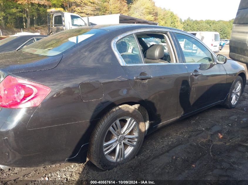 2011 Infiniti G37 VIN: JN1CV6AR6BM352318 Lot: 40557614