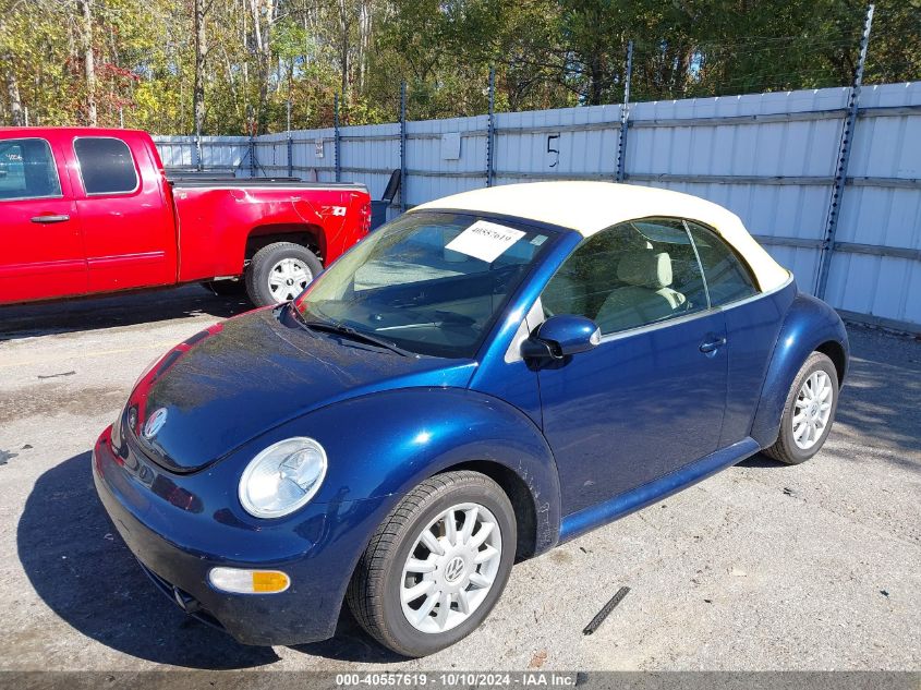 2005 Volkswagen New Beetle Gls VIN: 3VWCM31Y15M357311 Lot: 40557619