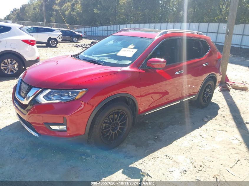 5N1AT2MT7HC784422 2017 NISSAN ROGUE - Image 2