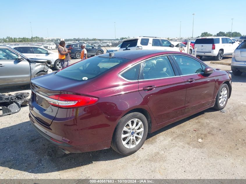 2017 FORD FUSION S - 3FA6P0G71HR349632