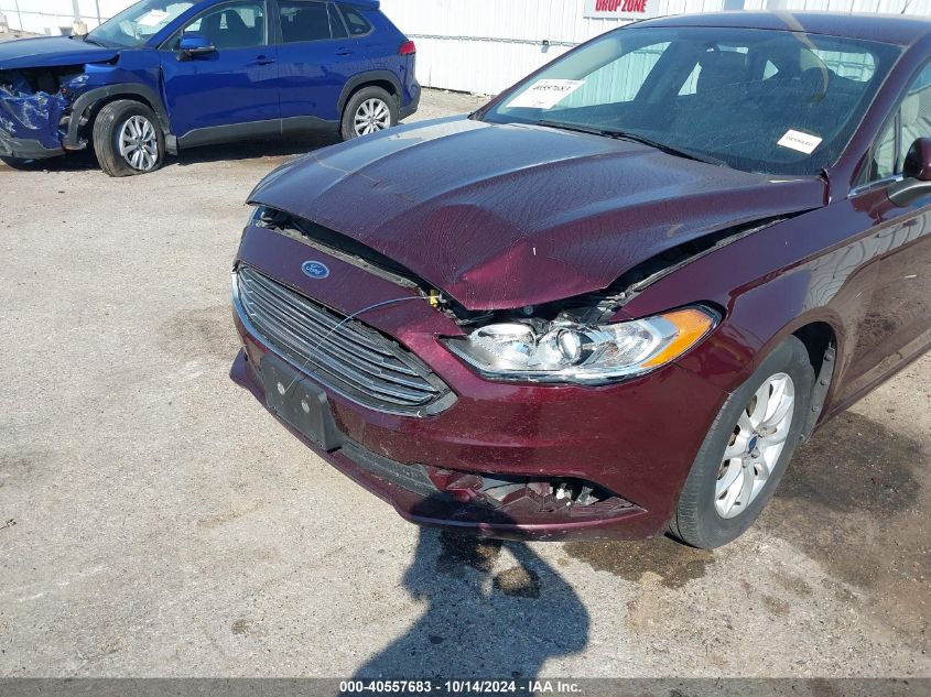 2017 FORD FUSION S - 3FA6P0G71HR349632