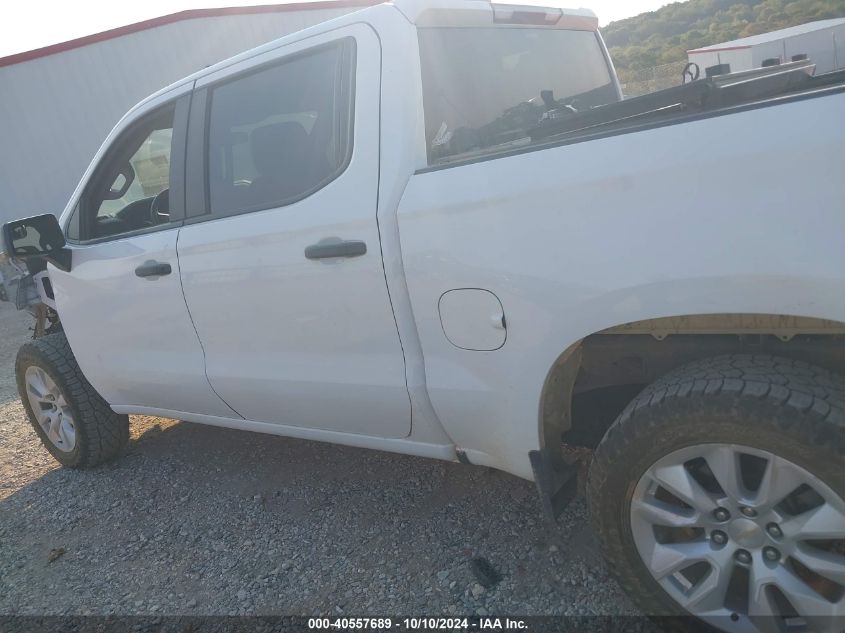 2021 Chevrolet Silverado 1500 2Wd Short Bed Custom VIN: 1GCPWBEKXMZ217401 Lot: 40557689