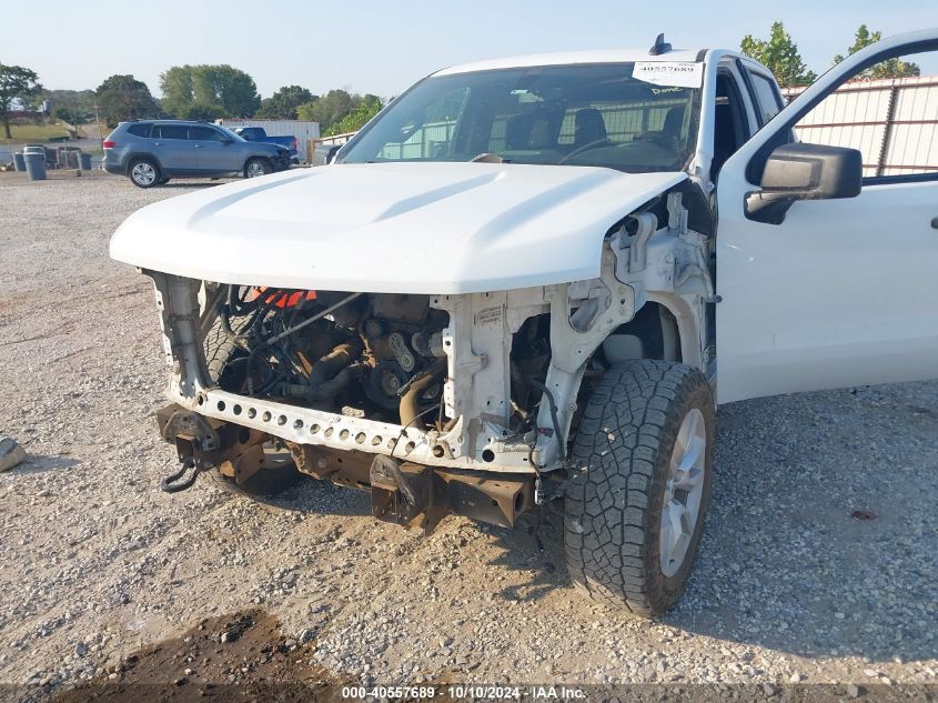 2021 Chevrolet Silverado 1500 2Wd Short Bed Custom VIN: 1GCPWBEKXMZ217401 Lot: 40557689