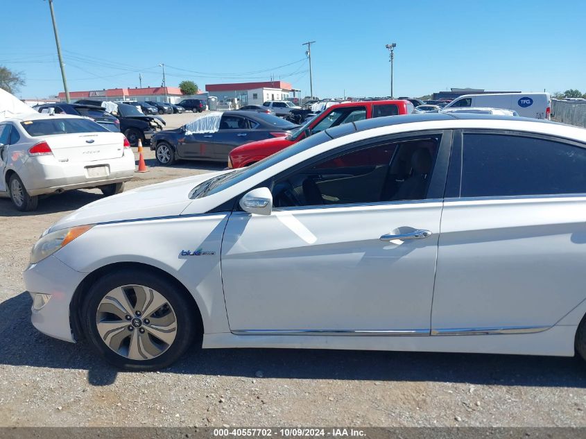 KMHEC4A45EA105488 2014 Hyundai Sonata Hybrid Limited