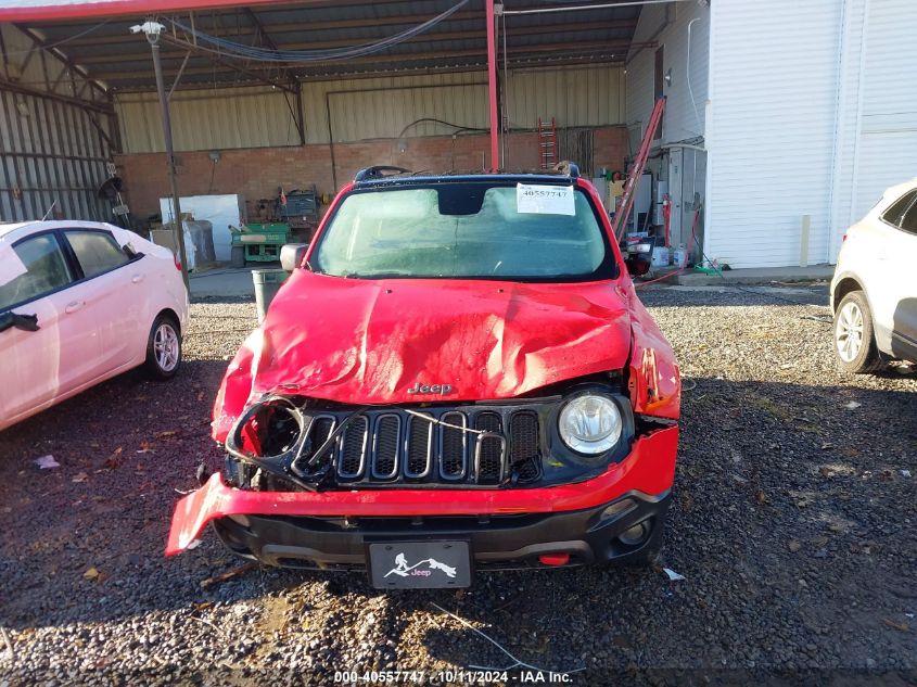 2016 Jeep Renegade Trailhawk VIN: ZACCJBCT6GPD97813 Lot: 40557747