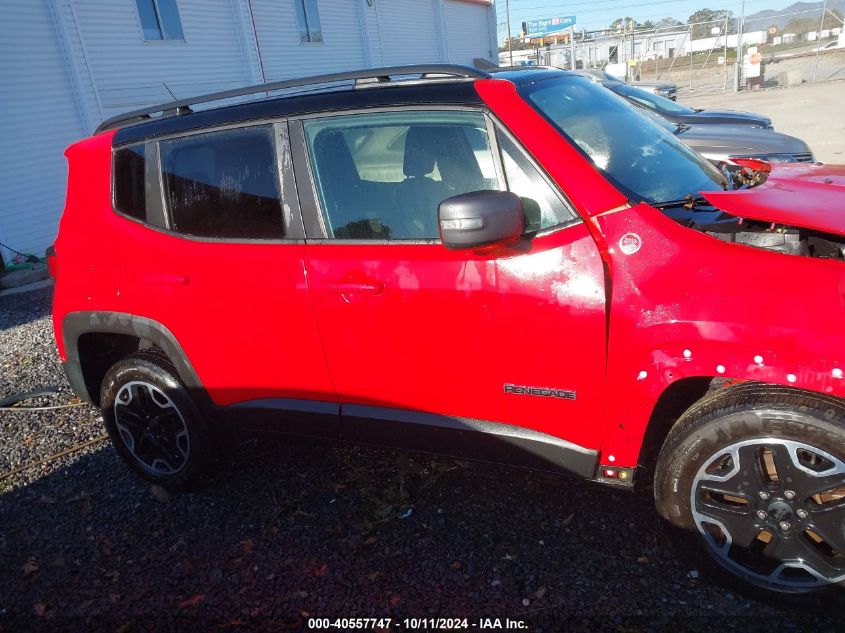 2016 Jeep Renegade Trailhawk VIN: ZACCJBCT6GPD97813 Lot: 40557747