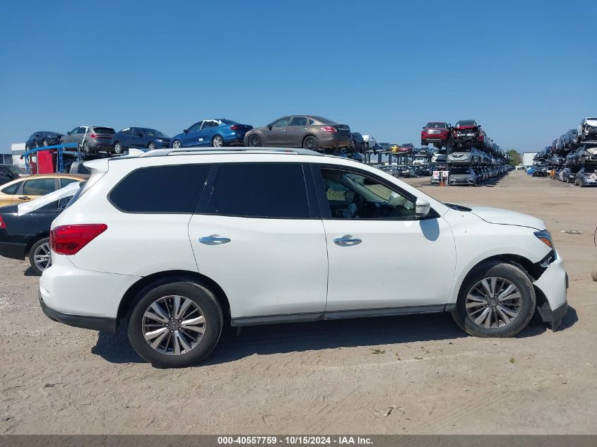 2019 Nissan Pathfinder Sv VIN: 5N1DR2MM1KC581053 Lot: 40557759