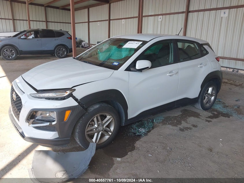 Vin: km8k12aa7ku271959, lot: 41046569, hyundai kona se 20192