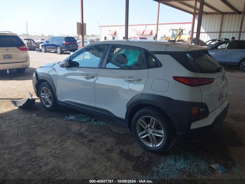 Vin: km8k12aa7ku271959, lot: 41046569, hyundai kona se 20193