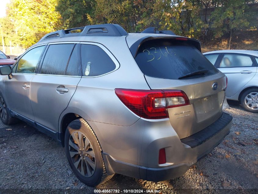 2016 Subaru Outback 3.6R Limited VIN: 4S4BSENC7G3333366 Lot: 40557792