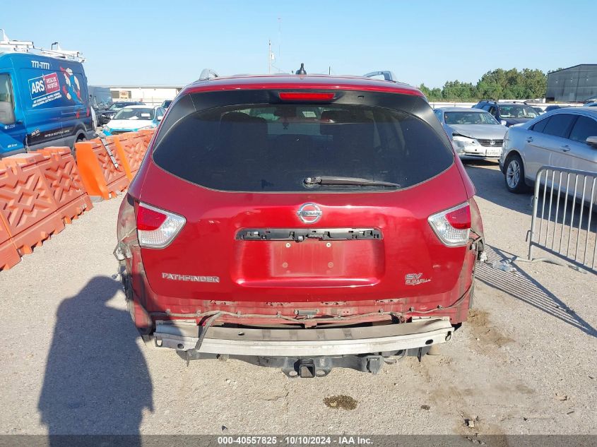 2014 Nissan Pathfinder Sv VIN: 5N1AR2MN1EC696333 Lot: 40557825