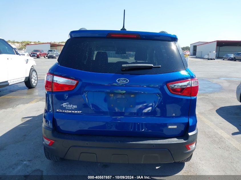 2020 Ford Ecosport Se VIN: MAJ3S2GE0LC318097 Lot: 40557857