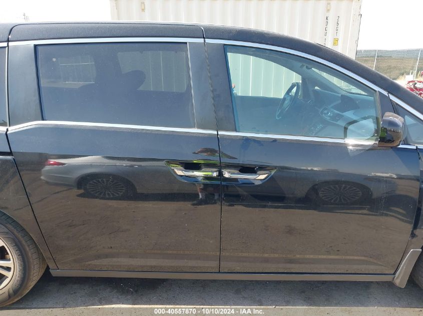 2013 Honda Odyssey Ex-L VIN: 5FNRL5H61DB010872 Lot: 40557870