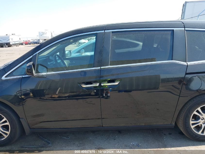 2013 Honda Odyssey Ex-L VIN: 5FNRL5H61DB010872 Lot: 40557870