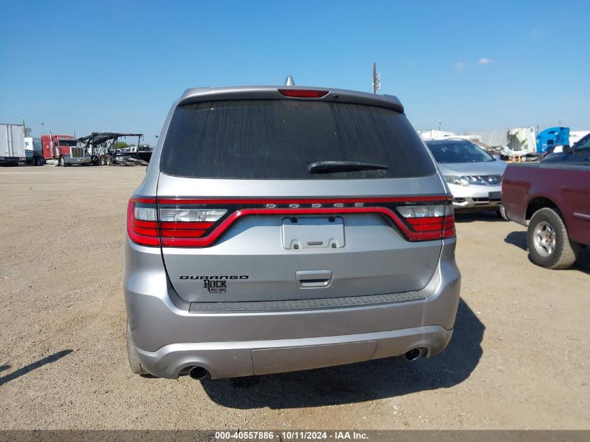 2016 Dodge Durango Sxt VIN: 1C4RDHAG6GC387166 Lot: 40557886