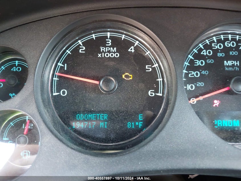 2013 CHEVROLET SILVERADO 1500 LTZ - 1GCRKTE71DZ141959