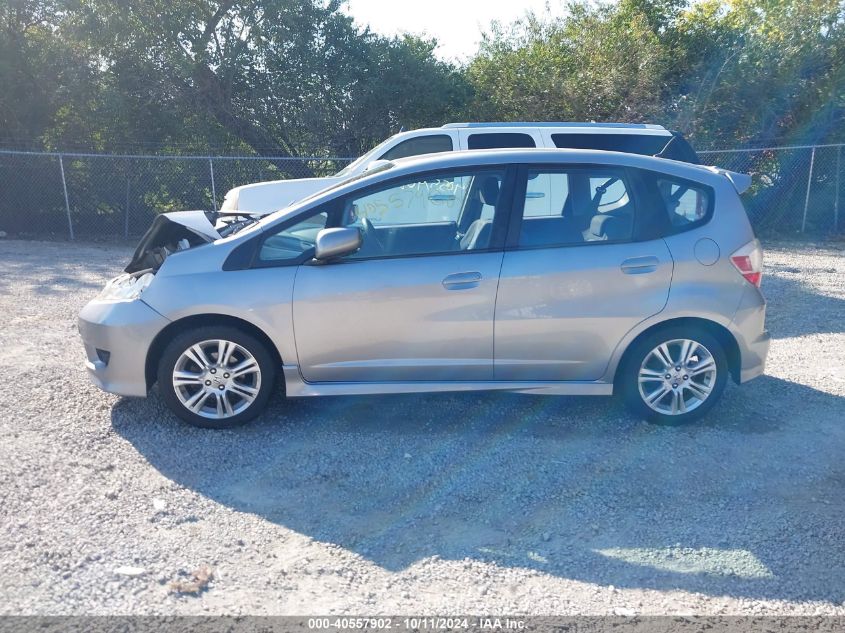 JHMGE88439S049876 2009 Honda Fit Sport