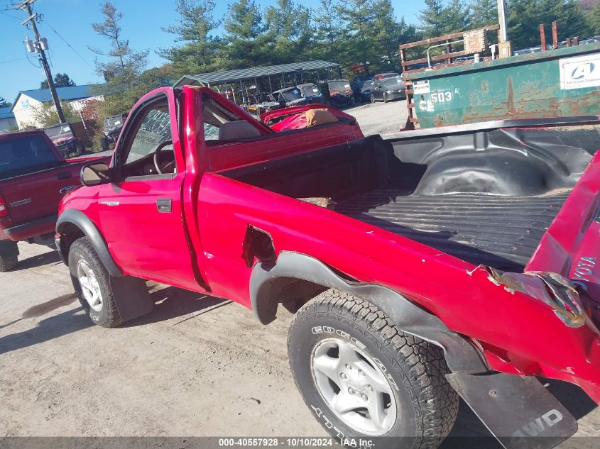 2001 Toyota Tacoma VIN: 5TEPM62N01Z758307 Lot: 40557928