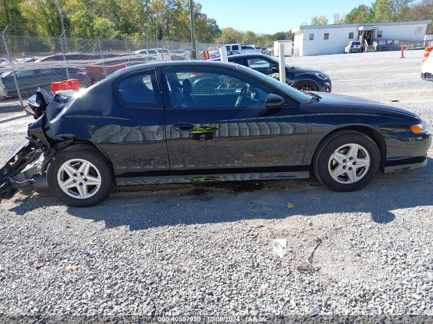 2G1WX15K829119275 2002 Chevrolet Monte Carlo Ss