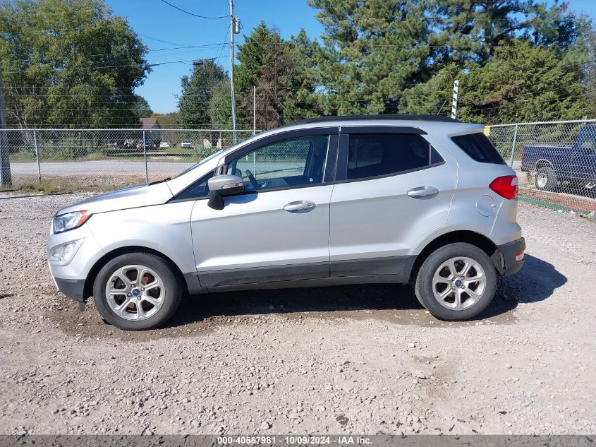 2020 Ford Ecosport Se VIN: MAJ3S2GE1LC383542 Lot: 40557981