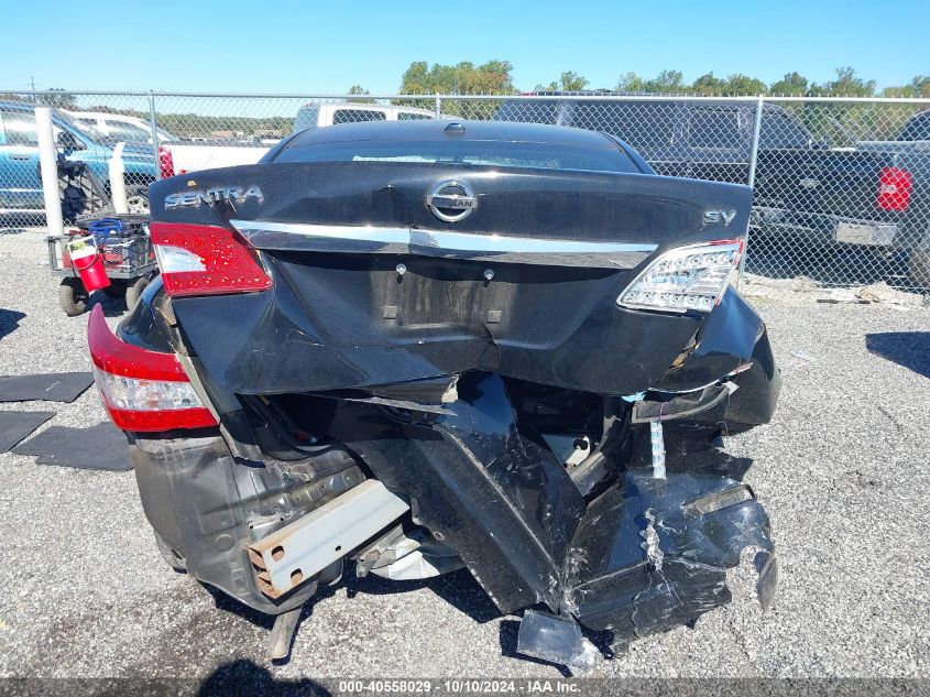 3N1AB7AP8FL656030 2015 Nissan Sentra Sv