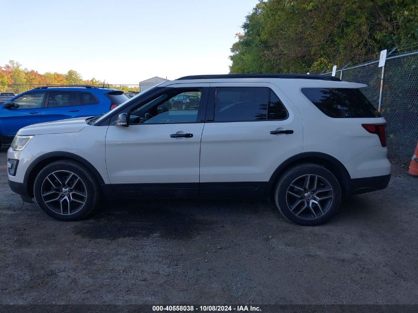 2017 Ford Explorer Sport VIN: 1FM5K8GT9HGB60312 Lot: 40558038