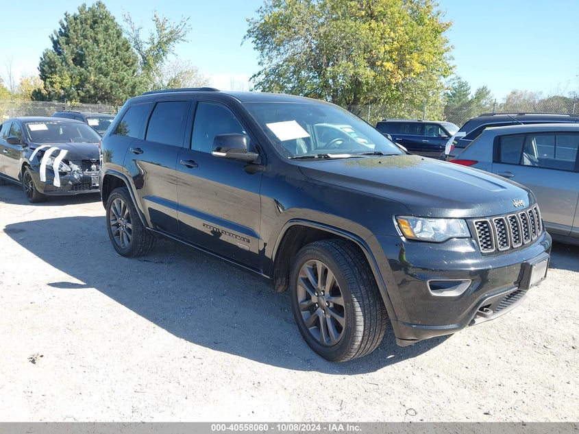 JEEP GRAND CHEROKEE LIMITED 75TH ANNIVERSARY EDITION 4X4 2017