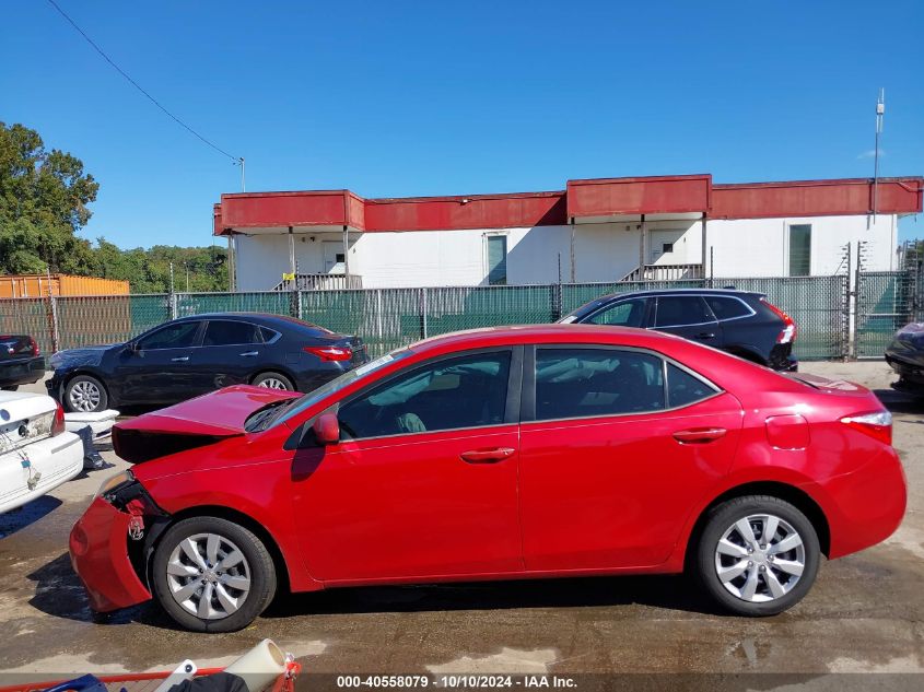 2T1BURHE8FC387607 2015 Toyota Corolla Le