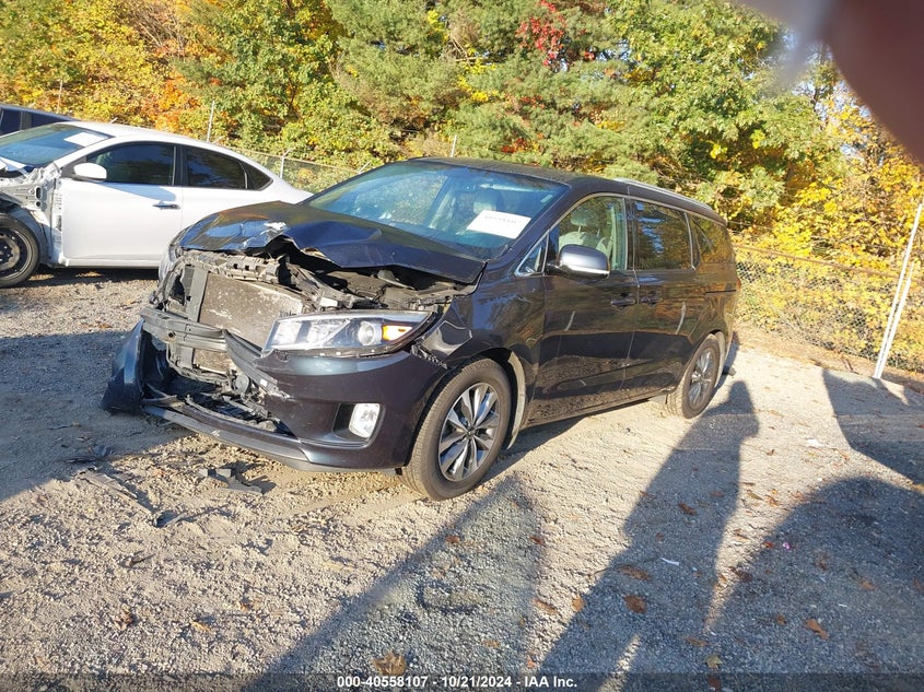 2015 KIA SEDONA SX - KNDMC5C12F6046350